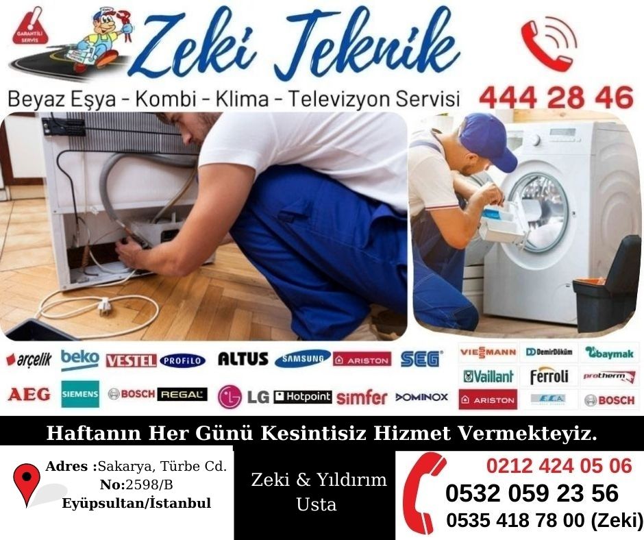 Topçular Beyaz Eşya Servisi Eyüpsultan